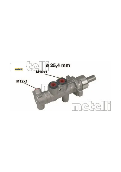Fren Ana Merkez Absli 25,40mm Aluminyum Master