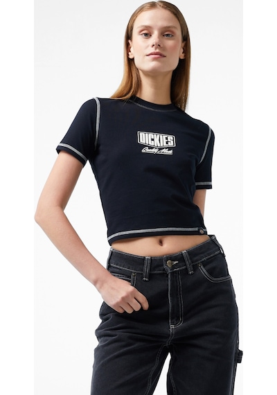 Dıckıes Dickies Philipsburg Slim Kadın Siyah T-shirt