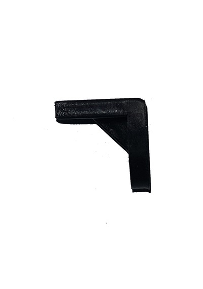 Siyah Köşebent 2cm X 2 Cm 8 Adet