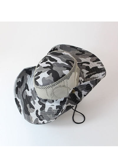 Kardelen Butik Denizli Sniper Camouflage Şapka 56-58 Cm Gri Gri