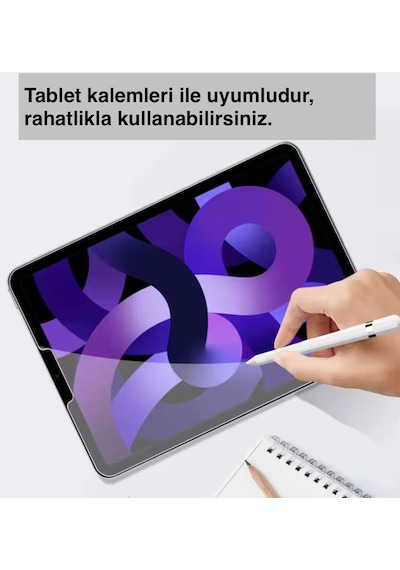 Samsung Galaxy Tab S10 Fe+ Uyumlu Temperli Ekran Koruyucu