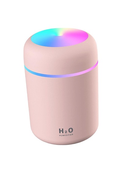 Magideal Mini Hava Nemlendirici Usb Şarj Sis Sprey Nemlendirici Difüzör Beyaz Pembe 1
