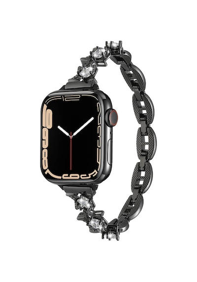 Apple Uyumlu  Watch  7 41mm Zore Krd-104 Metal Kordon