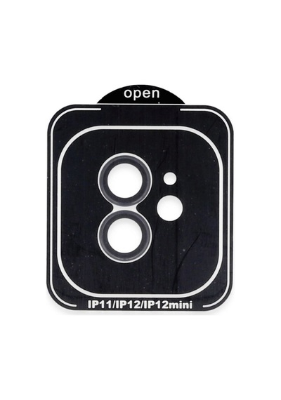 Joko Apple iPhone Uyumlu 11 Pvd Metal Kamera Lens - Siyah Renkli
