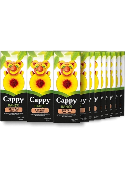 Cappy Bahçe Şeftali Nektarı 27 x 200 ML