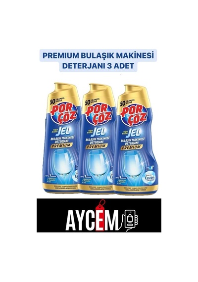 Bulaşık Makinesi Deterjanı 3 X 900 Ml