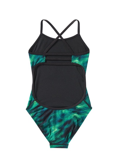 Tyr Durafast Elite Kadın - Kız Trinityfit Yüzücü Mayo - Soren Yeşil