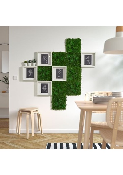 Ikea Fejka Yapay Bitki, Yeşil, 25x25 Cm, İç/dış Mekan Yosun