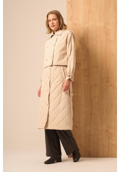 Ftz Women Kadın İkili Trenç Beige 31253 Beige