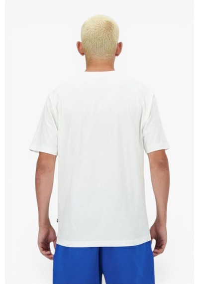 New Balance Mnt3434 Erkek Krem T-shirt - Mnt3434