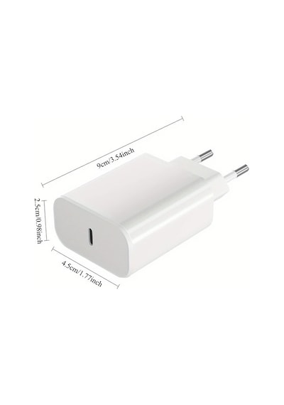 Wangxi 35w Hızlı Şarj Cihazı 1m Type C Şarj Kablolu Usb Type C Portlu Apple Uyumlu iPhone 16 15 İpad İçin