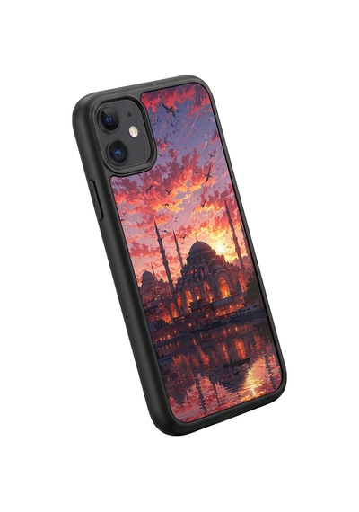 İphone 11 Uyumlu Kubbe Desenli Kamera Korumalı Darbelere Dayanıklı Kılıf 1256-kubbe-iphone11