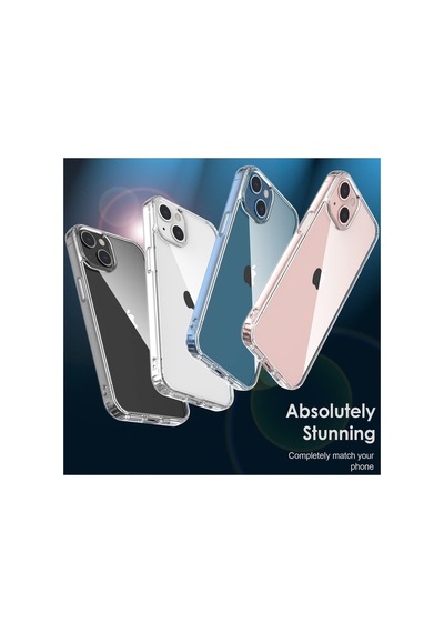 Apple iPhone Uyumlu 13 Şeffaf Yüksek Kalite Ve Koruyucu Kapak Şeffaf