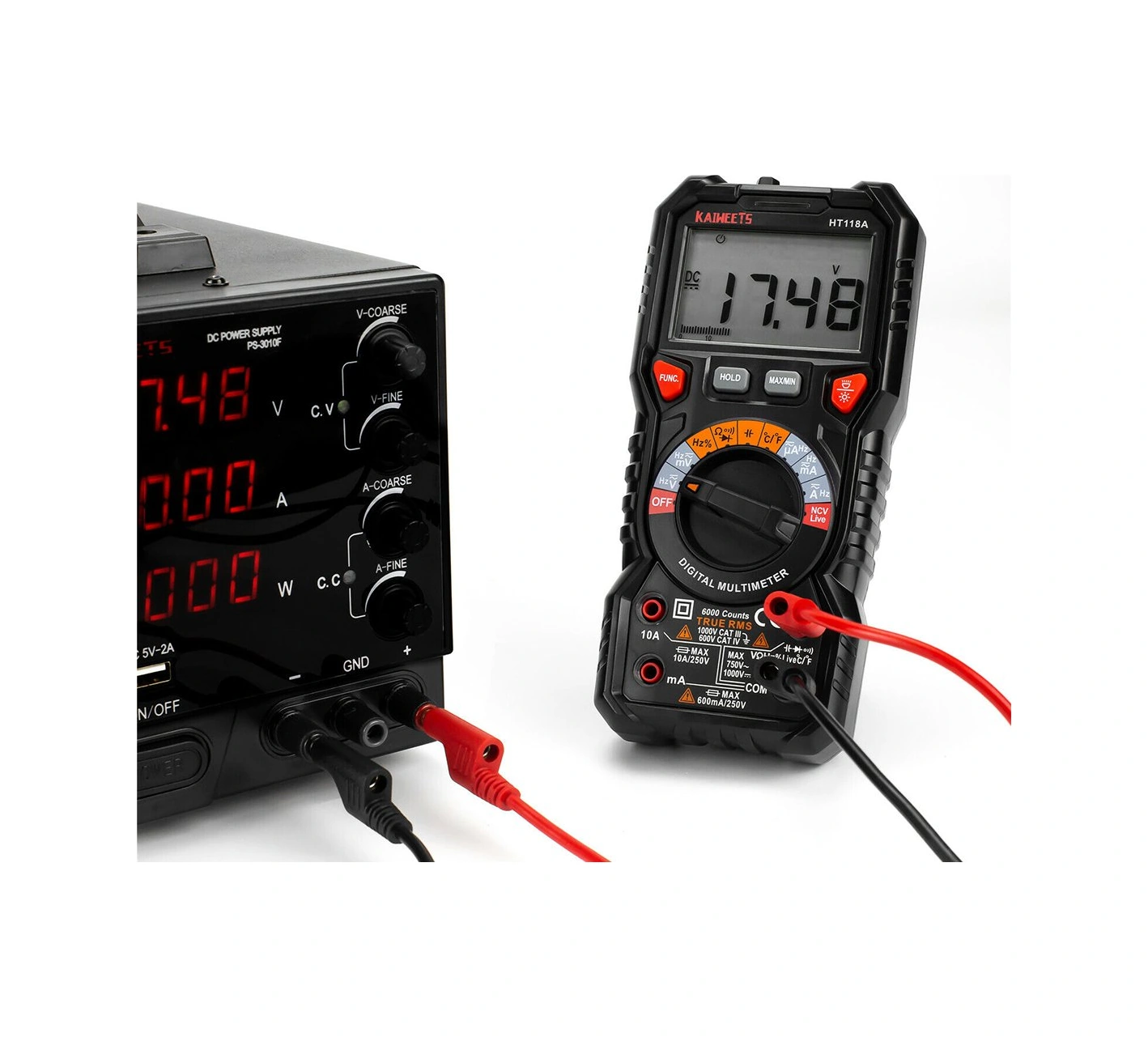 Powermaster P1036 Multimetre Test Uçları Kablo Kiti