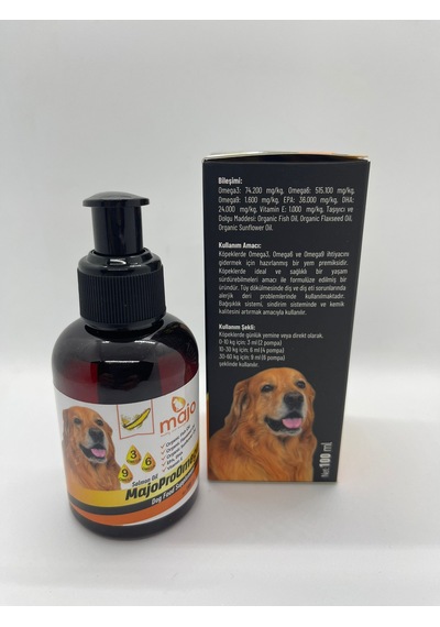 Majo Balık Yağı Köpekler İçin Gıda Takviyesi 100 ML
