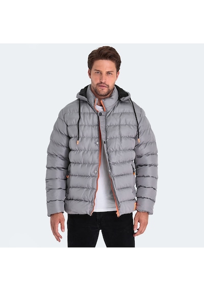 Slazenger SALINE Erkek Mont &amp; Kaban Gri