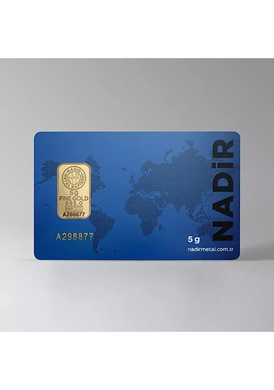 Nadir Gold 5 Gram 24 Ayar Külçe Altın Sahra