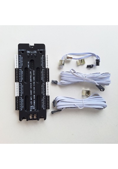 Sensörlü Merdiven Basamak Led Aydınlatma Kontrol Cihazı 12/24v