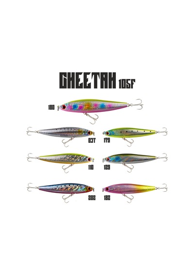 Fujin Cheetah 105f 19gr 10.5cm Maket Balık 202 Blues Sardine