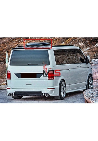 Vw Transporter T5 T6 T7 Uyumlu Raysat Yassı Uydu Fiberglass Boyasız
