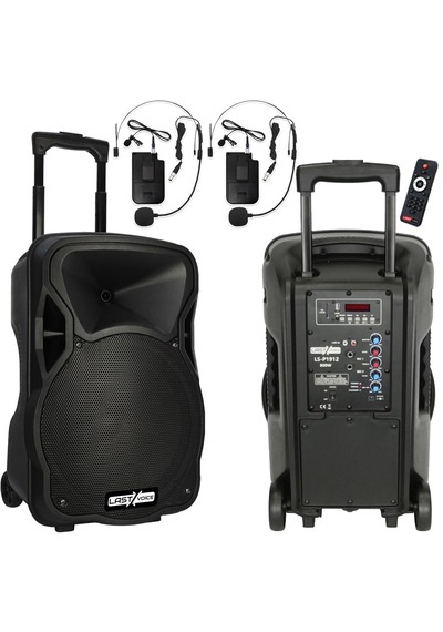 Ls-p1912hh Taşınabilir 2'li Headset Mikrofonlu Ses Sistemi 800w