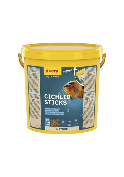 Sera Nature Cichlid Sticks 10 L 2200 Gr