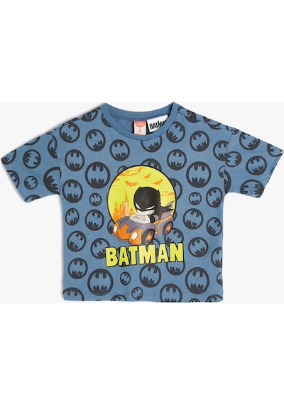 Koton Batman Tişört Lisanslı Kısa Kollu Bisiklet Yaka Pamuklu Mavi Desenli 4smb10196tk Mavi Koton Batman Tişört Lisanslı Kısa Kollu Bisiklet Yaka Pamuklu Mavi Desenli 4smb10196tk Mavi