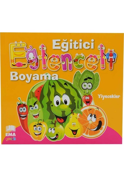 Ema Eğitici  Eğl.Boyama-Yiyecekler