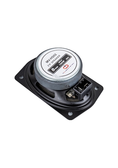 Magicvoice Mv-hs02 7.5x10 Cm 8 Ohm 100 Watt Oval Dikdörtgen Tip Oto Hoparlörü Araç Ses Sistemi