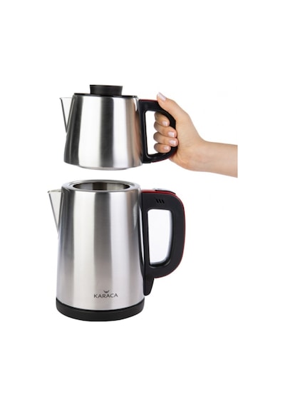 Karaca Tea Break Inox Çelik Su Isıtıcı & Çay Makinesi