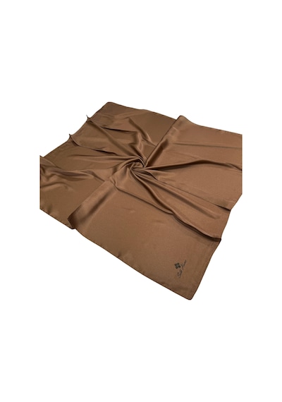 Silk Home Düz Shiny Eşarp - Sütlü Kahve Yeşil