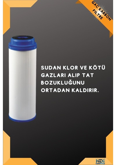 Açık Kasa Su Arıtma Cihazı Filtresi 3'Lü Set