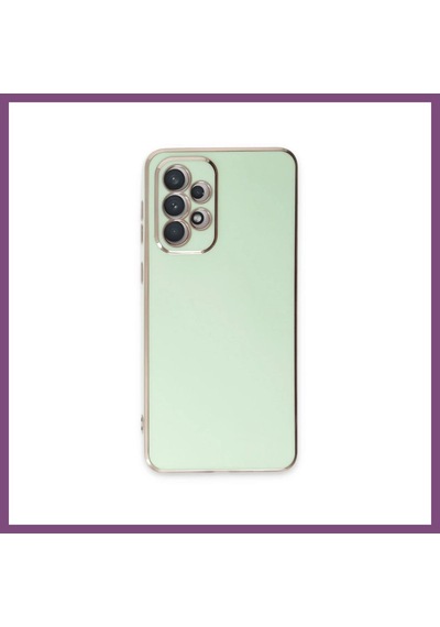 Twin Store Samsung Galaxy A73 5g Kılıf Volet Silikon - Açık Yeşil Bzstwın