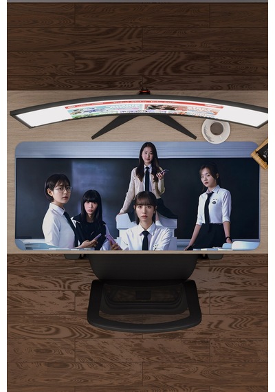 Pyramid Game K Drama Kdrama V4 90x40 Xxl Gaming Kauçuk Kaymaz Taban Mouse Pad Fare Altlığı