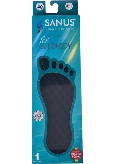 Sanus M900 Visco Memory Foam Anatomik Unisex Tabanlık Sanus M900 Visco Memory Foam Anatomik Unisex Tabanlık
