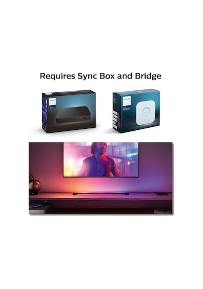 Philips Hue Play Gradient Light Tube Kompakt - Siyah