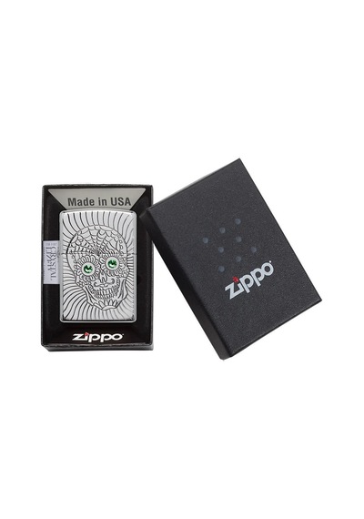 Zippo Çakmak 49172 Sugar Skull Design