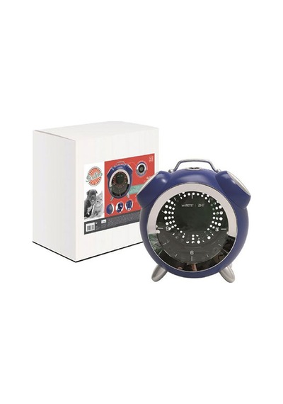 M-Pets Sixties Clock Klasik Kedi Küçük Irk Köpek Taşıma Çantası Mavi 40 x 44 x 26 CM