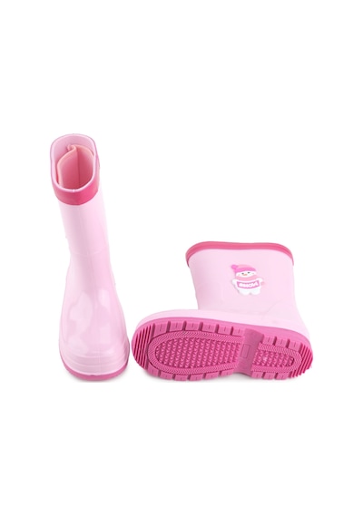 Gezer Kız Çocuk Kışlık İçinde Çıkarılabilir Ek Çoraplı Su Geçirmez Yağmur Bot Çizme Gc2kfm.00682.01.r90.g75 Pembe