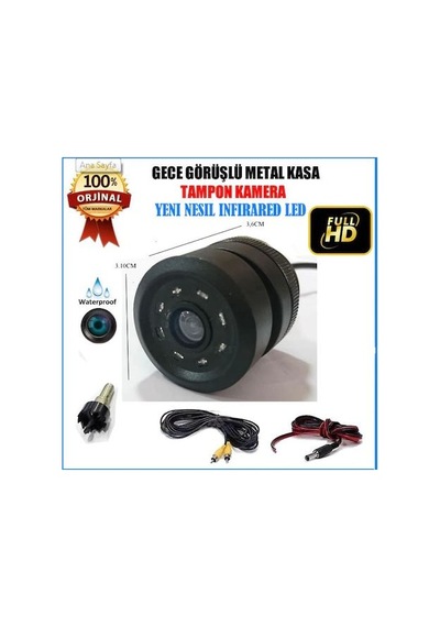 Audiomax 5 İnç Araç Monitör Araç Geri Görüş Park Kamerası Md7