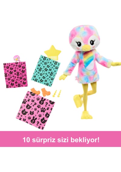 Barbie Cutie Reveal Color Dream Series - Penguin HRK40
