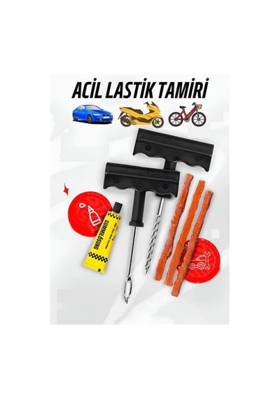 Lastik Tamir Kiti Oto Bisiklet Motosiklet Lastik Tamir Seti