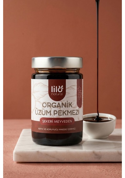 Organik Üzüm Pekmezi 380 G - Katkısız Ve İlave Şekersiz - 874979022 Diğer