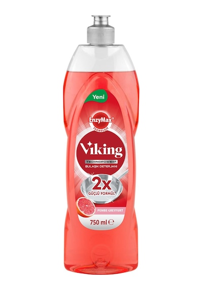 Viking Technopower Misket Limon + Kara İncir + Greyfurt Bulaşık Deterjanı 3 x 750 ML