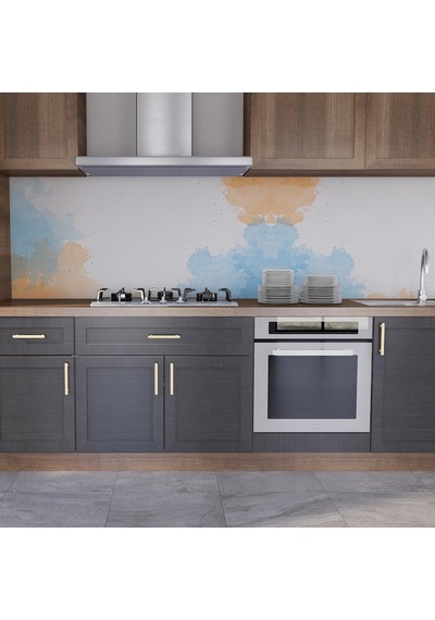 Mutfak Tezgah Arası Folyo Fayans Kaplama Folyosu Boyama (502392905)
