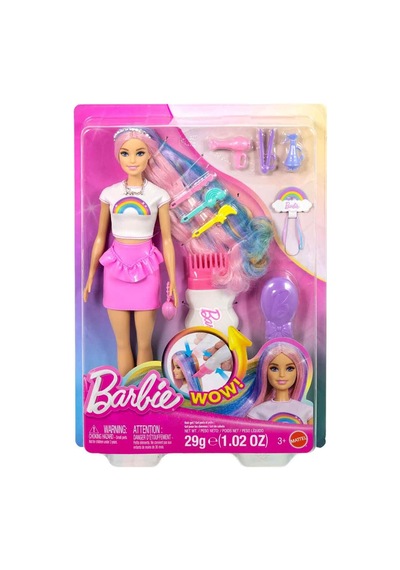 Barbie Gökkuşağı Saçlar Bebekler Jjp07