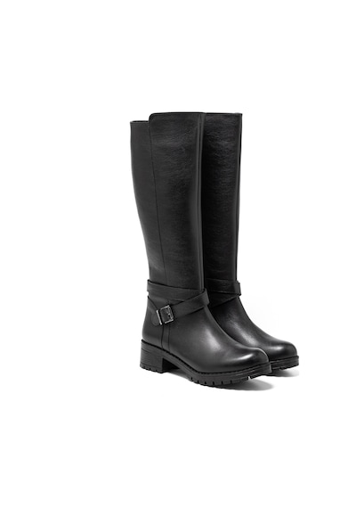 Çizme Kadın Sr-26990-1 John May Siyah Siyah