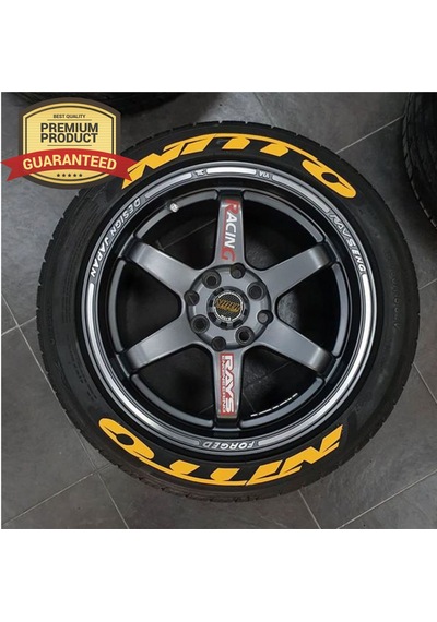 Lastik Yazısı Yokohama Speedhunters Hankook 1.Sınıf Kalite Solmaz