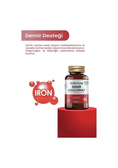 Demir Bisglisinat 60 Tablet