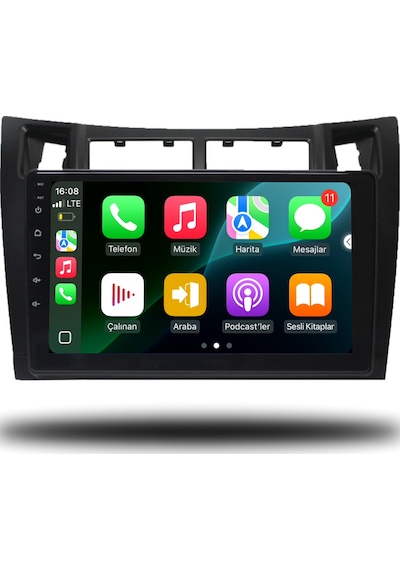 Caros Toyota Yaris 2007-2011 Uyumlu Android Multimedya 4gb Ram 32gb Hafıza 9"
